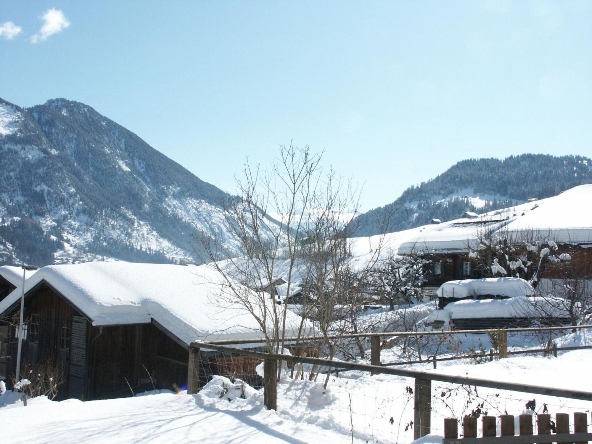 Apartment Am Ryschbaechli By Interhome Zweisimmen Eksteriør billede